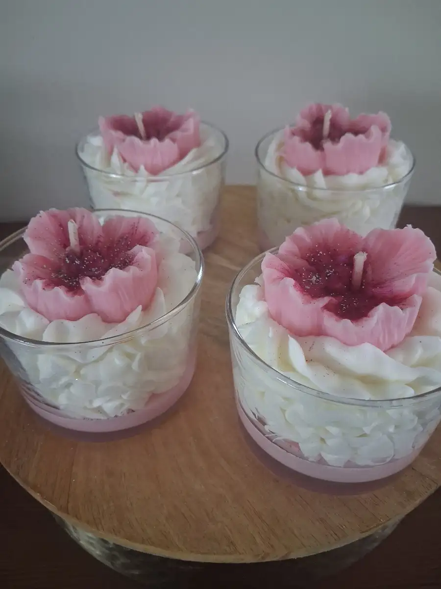 Bougie FRAGRANCE LAIT DE RIZ CERISIER