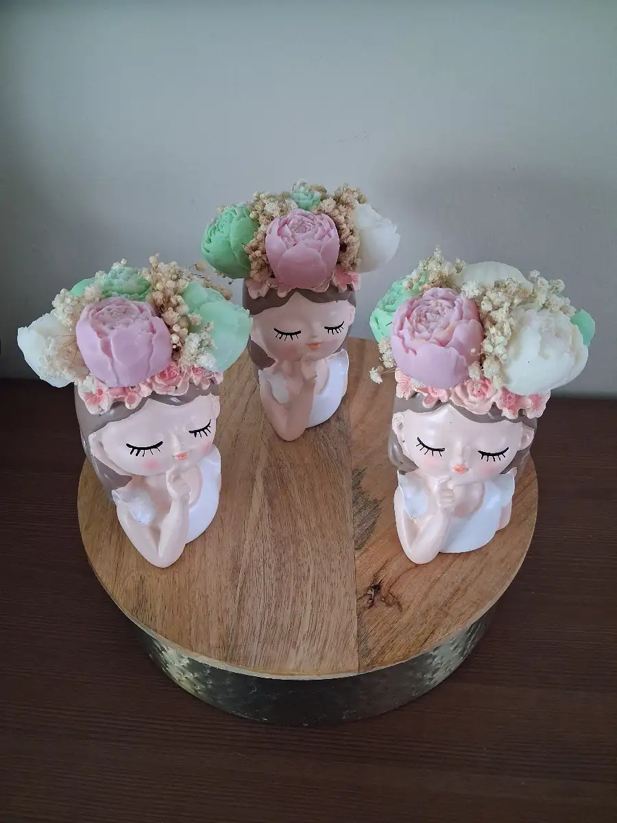 Bouquet parfumée statuette fragrance bouquet solaire