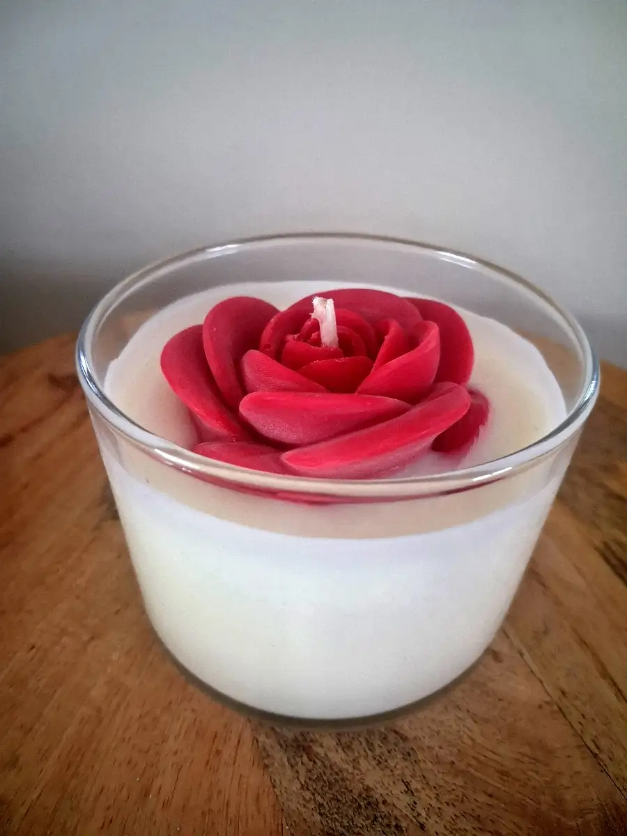 Bougie Fragrance Rose Eternelle