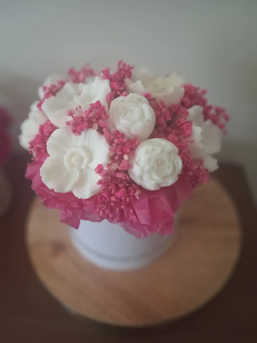 Bouquet rose éternelle