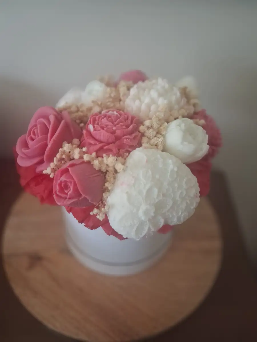 Bouquet rose eternelle
