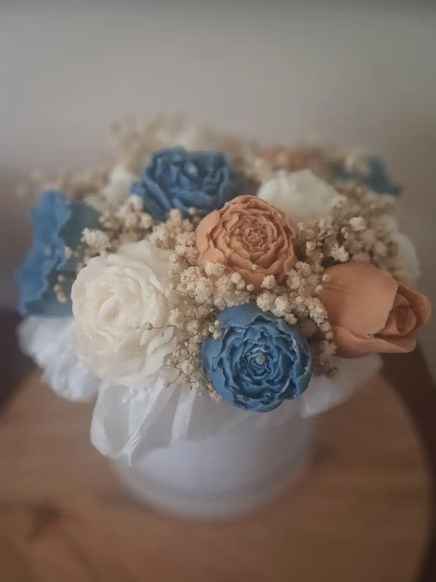 Bouquet rose éternelle
