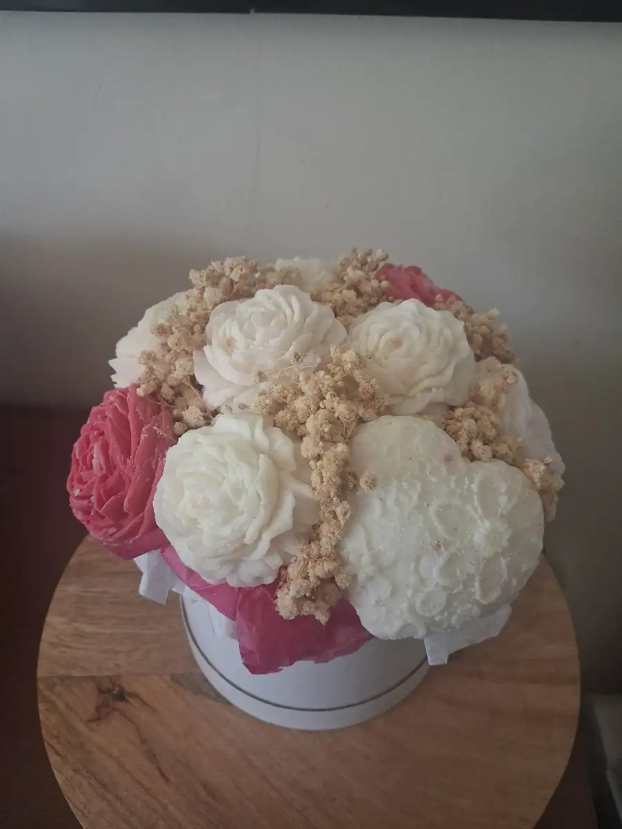 Bouquet rose éternelle